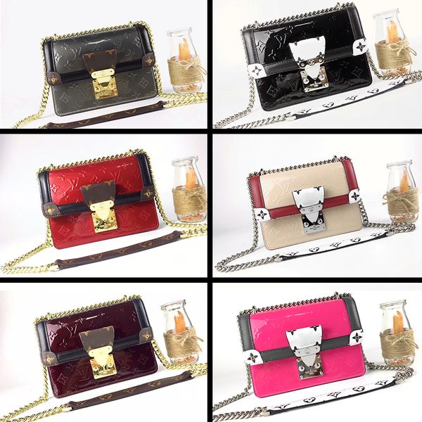 

2020 luxury woman bags fashion designer shoulder bag chain handbag luxury crossbody leather lady tote bags handbags platform size 21x14x9cm
