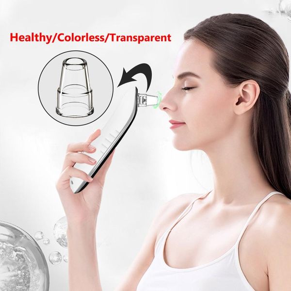 

electric vacuum suction tool pressure rechnolog blackhead acne removal skin deep clean tool with 6 head factory price