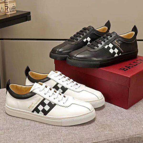 

c20 stylish casual men shoes, high-quality comfortable luxury flat men shoes, fashionable sneakers, original box packaging zapatos hombre, Black