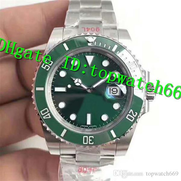 

V9S 116610LV дизайнерские часы Swiss 3135 с автоматическим механизмом 904L Керамическая рамк