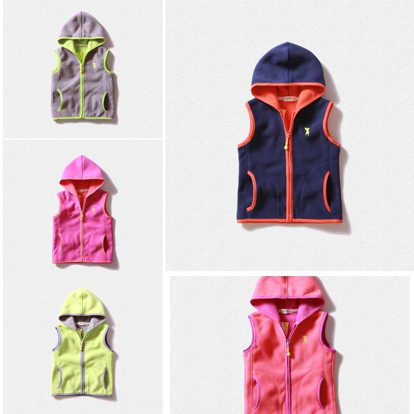 

mwlof fleece coat vest coat hooded male and female children's double-sided fleece 2020 season outdoor wear children's clothing zip, Camo