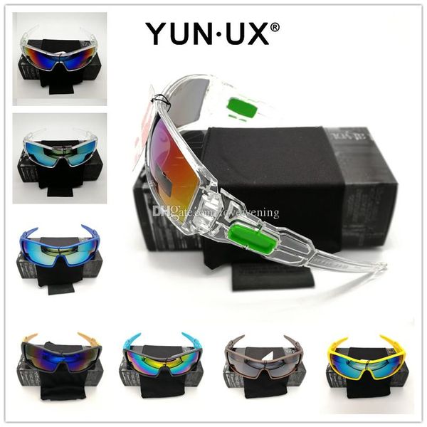 

style 28 yun`ux famous custom sunglasses outdoor sports men sun glasses wholesale des lunettes de soleil ing, White;black