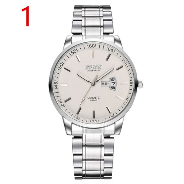 

men's fashion elegant business watch..06, Slivery;brown