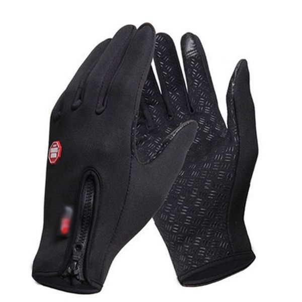 

1 pair of fashion full finger gloves touch screen wrist gloves warm fleece lined for women