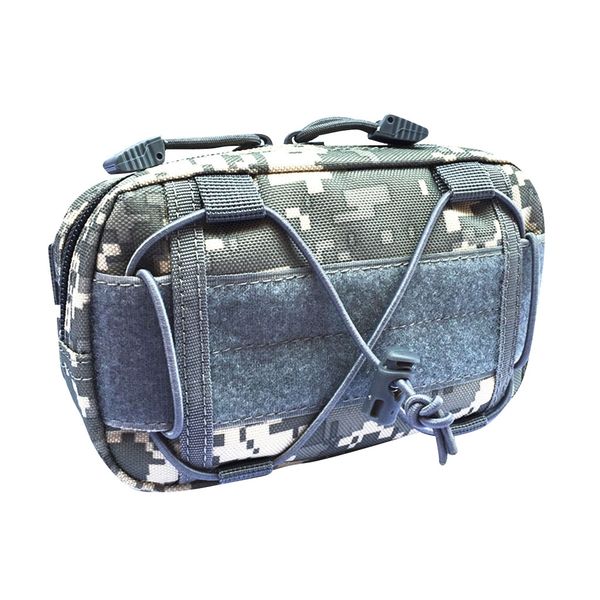 

1000d нейлон водонепроницаемый портативный molle компактный небольшой многоцелевой утилита гаджет передач сумка для бега путешествия охота