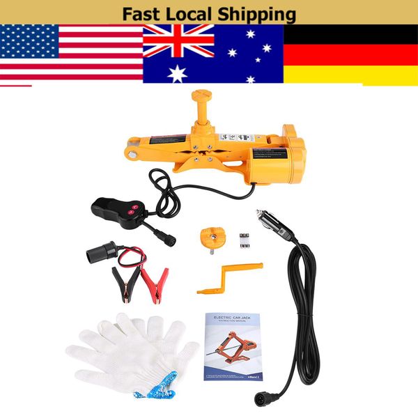

3ton 12v dc automotive car electric jack lifting suv van garage and emergency equipment car repair tools lifting jack