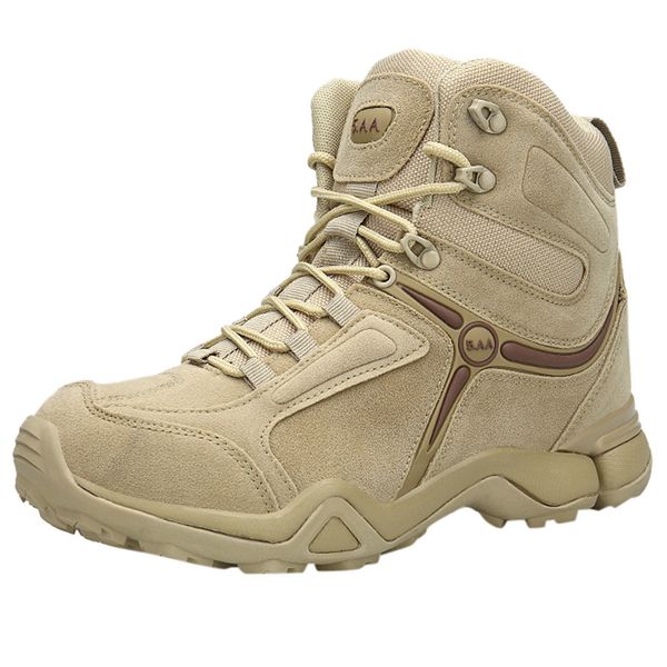 

2019 new men's fashion scrub boots non-slip wearable desert boots hiking #nn728