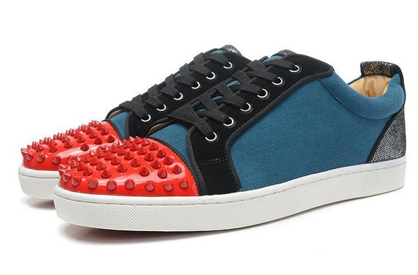 

19 high-quality designer studded shoes luxury casual shoes leather production wear assured, Black