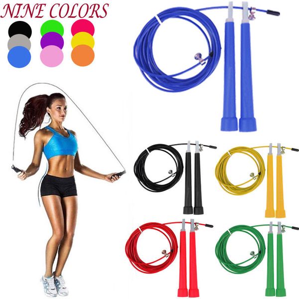 

2019 aerobic exercise boxing skipping jump rope adjustable bearing speed fitness