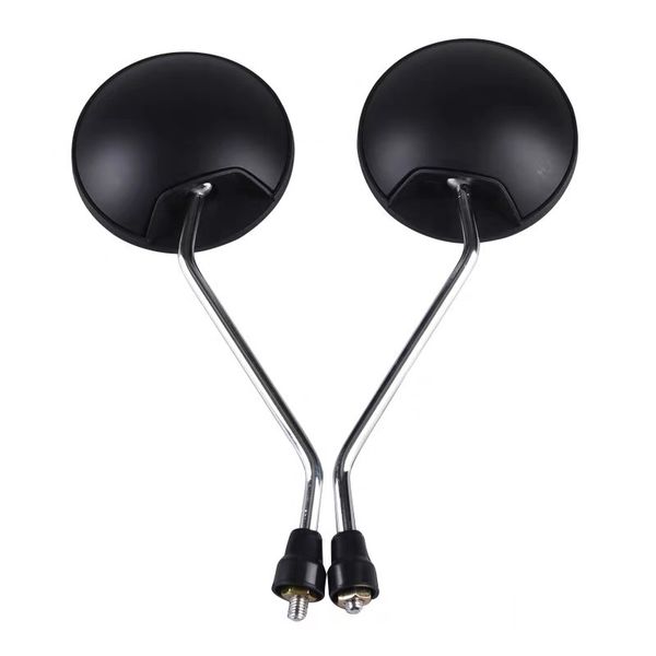 

8mm screws round motorcycle back view mirror 360Â° rotated adjust universal rearview mirrors mirrors moped side mirror