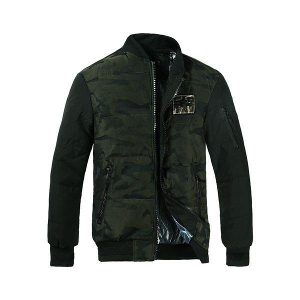 

cross-border men's clothing cotton-padded clothes youth winter baseball collar jackets & coats european and american, Tan;black