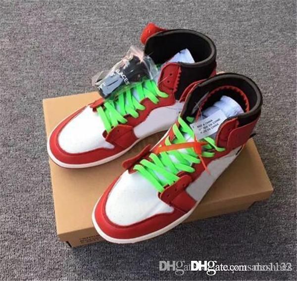 

wholesale 1 chicago red men and women basketball shoes powder blue unc athletic sport sneakers size 36-46
