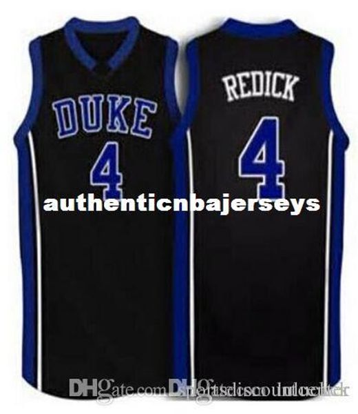 

factory outlet #4 jj redick duke blue devils blue white black basketball jersey throwbacks stitched jerseys customized any name and number, Black;blue