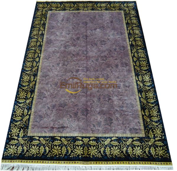 

100% silk carpet 100% hand-made 4x6ft chinese traditional ways
