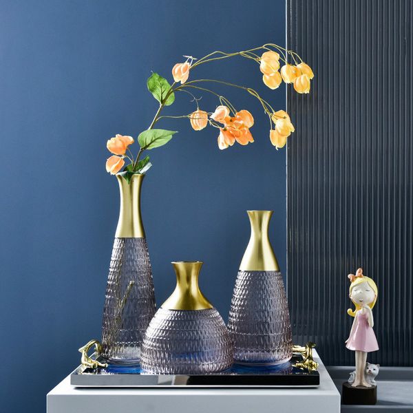 

phnom penh texture vase glass vase ornaments living room dining table bedroom decorative flower