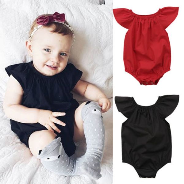 

newborn baby girls ruffle short sleeve cute cartoon one piece swimsuit bathing suits bikini swimwear for girls