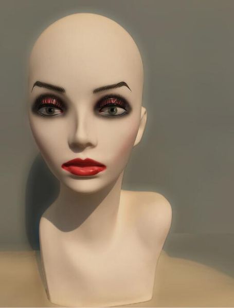 2023 Mannequim Body feminino Shopping Exibir modelo treinamento de cabelo humano Exibir molho de cabelo Dummy Doll Body C358