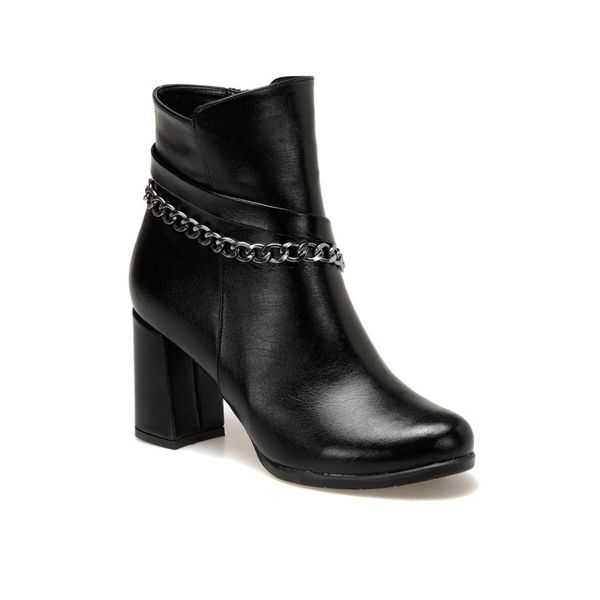 

letto black female high-heeled boots butigo