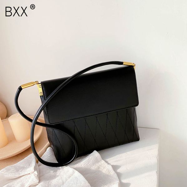 

bxx] мини pu кожаные сумки для женщин 2020 весна crossbody плеча сумка женщины сумки solid color bag hk247