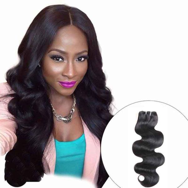 Natural Black 1b Peruvian Body Wave Hair 100g Pcs 100 Human Hair