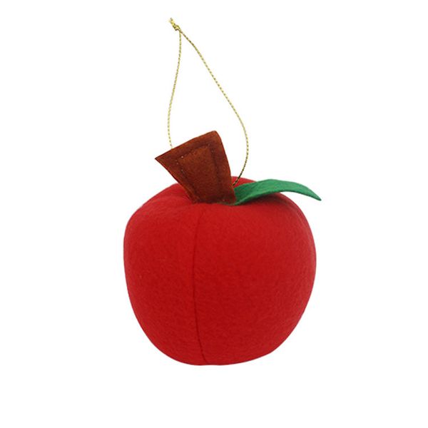 

10pcs 8cm red apples christmas tree ornaments foam xmas tree hanging party home decor xmas festival hanging supplies