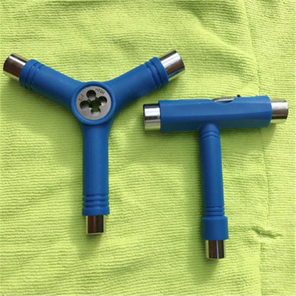 

skateboard repair y shape tool portable multifunctional accessory with l type wrench dx88