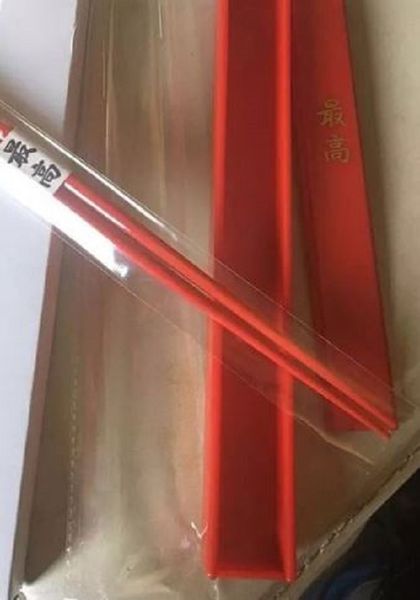 

a-307 17fw chopsticks with box good quality outdoor camping traveling red china style chopsticks