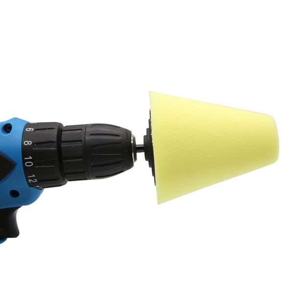 

1pcs 80mm wheel polish polishing power cone foam buffer power attachment
