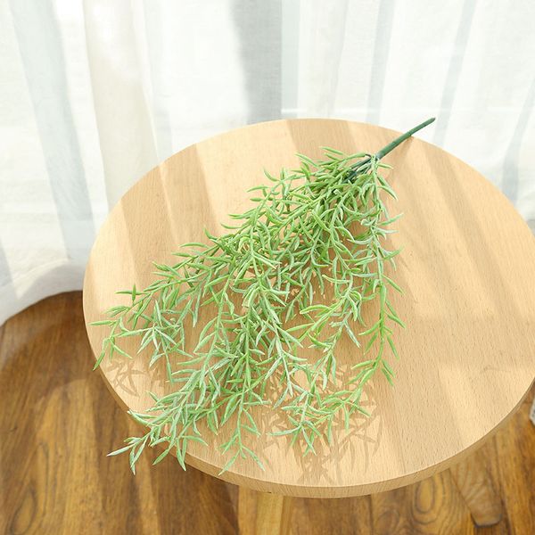 

artificial vine fake plant 1pcs plastic vine artificial plants green grass decor plant fake flowers for home garden decoration