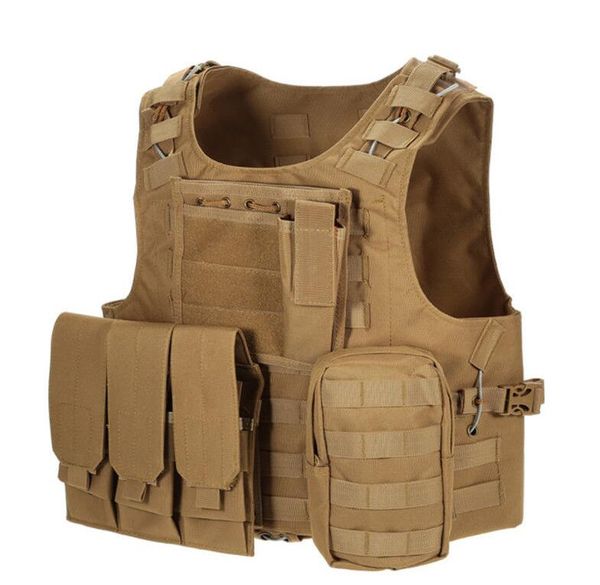 

tactical airsoft paintball molle plate carrier combat play hunting military vest, Black;green
