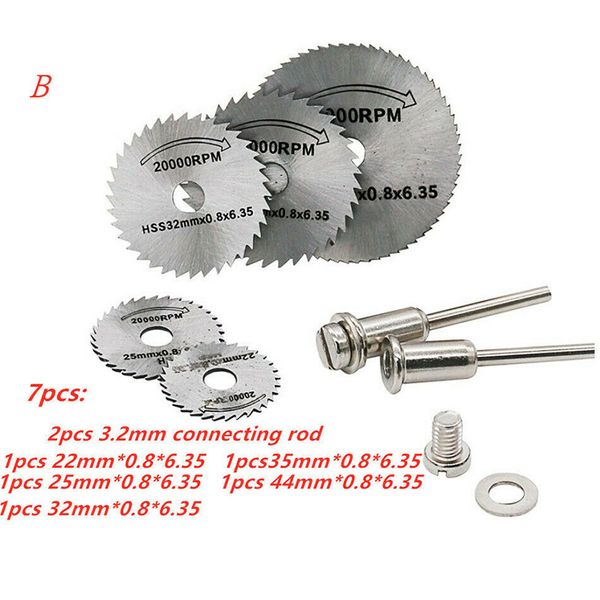 

1 set disc drill cutters high speed steel circular saw accessories for wooden pvc metal mdj998