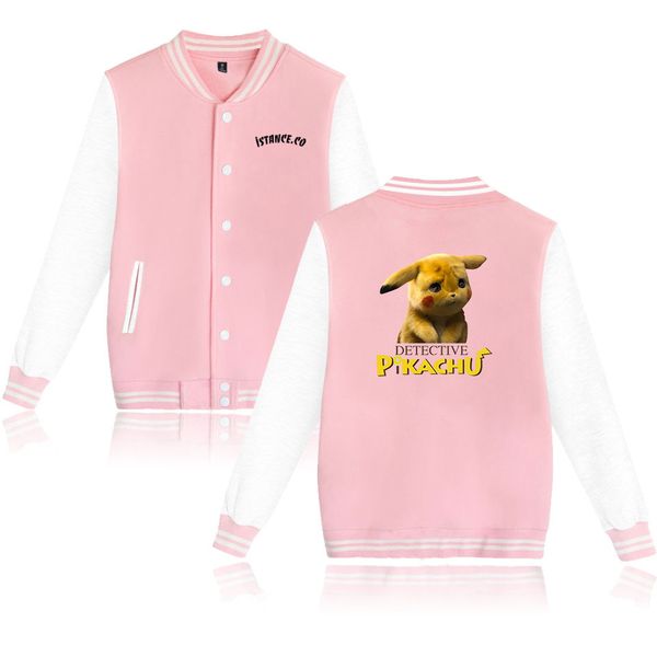 

new sunshine women's sweatshirt kawaii baseball jacket women's men's baseball jacket sweatshirt men's, Black;brown