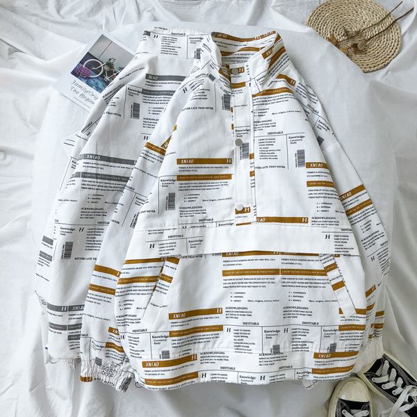 

autumn new jacket men fashion letter printing casual collar pullover jacket man streetwear wild hip hop bomber s-2xl, Black;brown