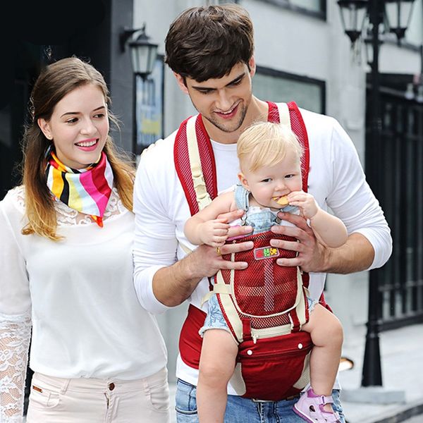 

ergonomic baby carrier infant kid baby hipseat sling front facing kangaroo wrap carrier for travel 0-18 months