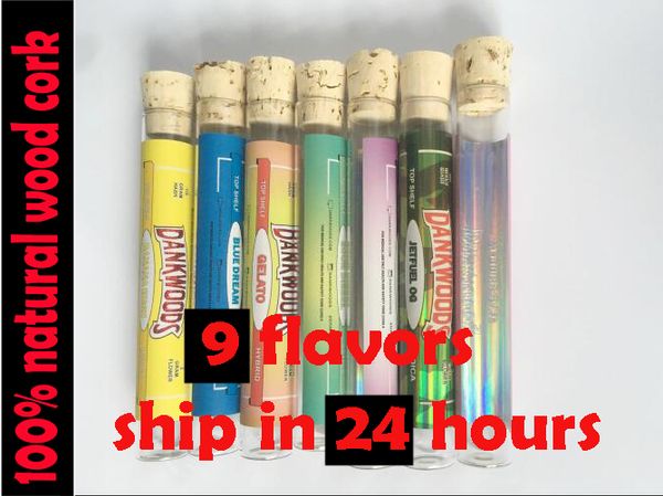 

Пробка натуральная dankwoods Glass Tube Cork Top - 120 мм Blunt / Joint трубка Стекло для предварительного проката Backwoods Dankwoods Caliwoods пробки упаковки труб