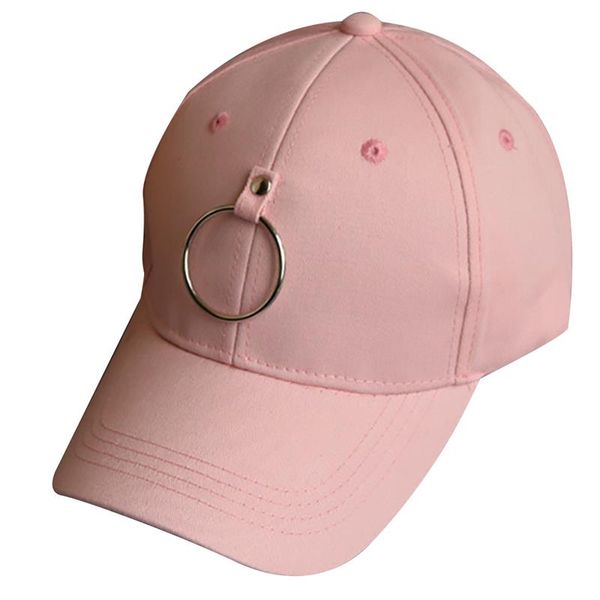 

summer hoop cap baseball hat fashion sport hat cotton baseball cap with iron hoop decor fashion clothing accessories, Blue;gray