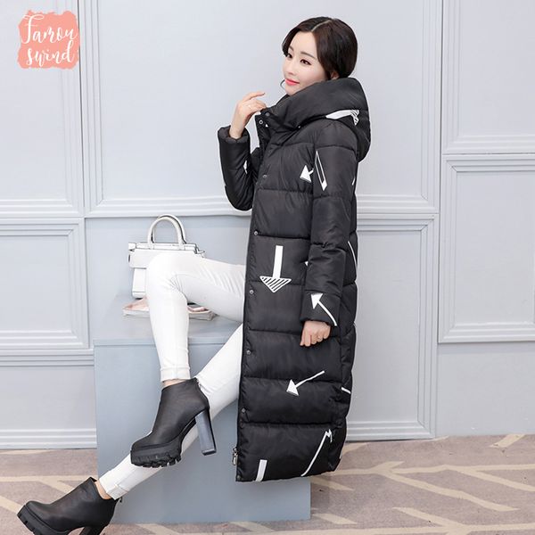 

перевозка груза свободная новая осень зима пальто дизайн проложенный вниз плюс размер куртка с капюшоном тонкий zipper женщины моды mz1738, Black