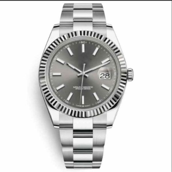 

3a u1 luxury watch 41mm 126331 126333 126334 automatic watch diamond watch ceramic bezel sapphire glass 2813 movement mens watches watches, Slivery;brown