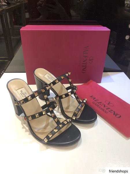 

женщины с высокой пятки 9.5cm вален rivet эспадрильи обувь повседневная сандалии кожаные тапочки флип-флоп 35-41