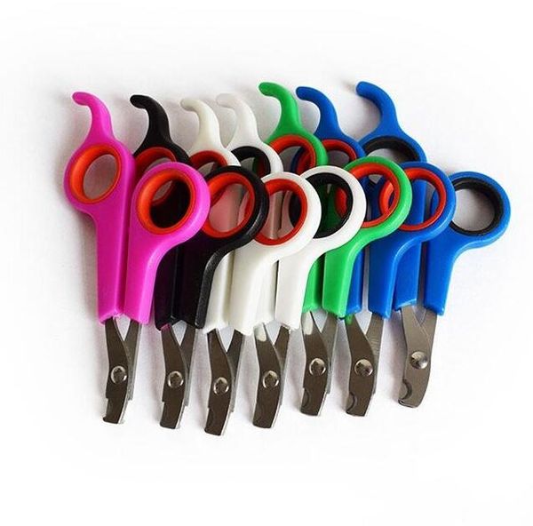 

puppy cat nails scissors multi color dog grooming supplies stainless steel pet nail clippers high quality
