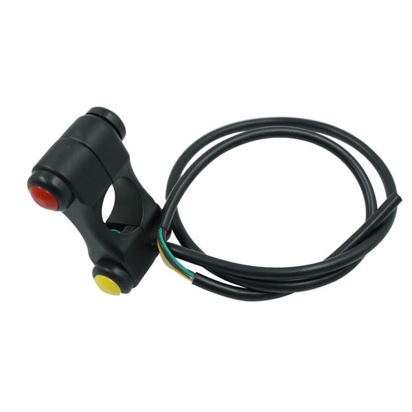 

1pcs motorcycle electric car self-locking switch automatic return with dimmer switch start speaker far and near lamp