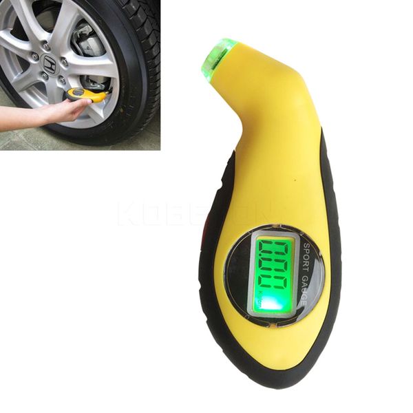 

kebidumei digital lcd car tire tyre air pressure gauge meter manometer barometers tester tool for auto car motorcycle