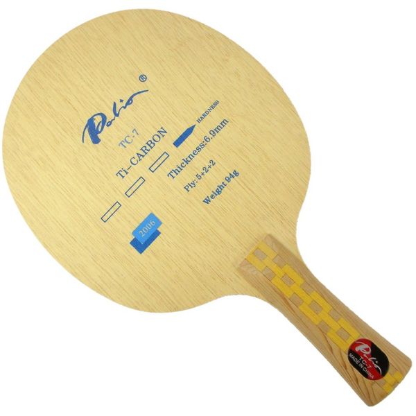 

palio tc-7 (tc7 tc 7) ti+carbon table tennis ( pingpong ) blade the new listing factory direct selling