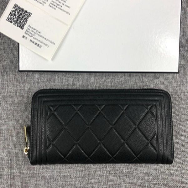 

fashion women wallet leather brand female long zipper purse european style new arrival luxury wallets for men ing, Red;black