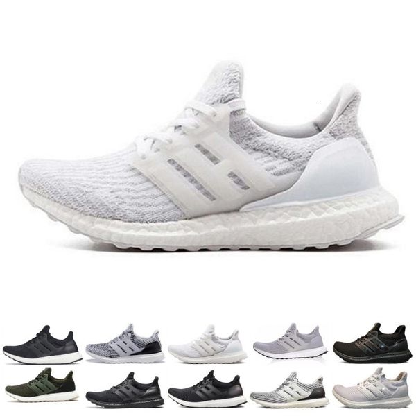 

ultra 3.0 4.0 running shoes men women core triple black white oreo cny primeknit fashion trainer sports sneakers size 5-12 wholesale