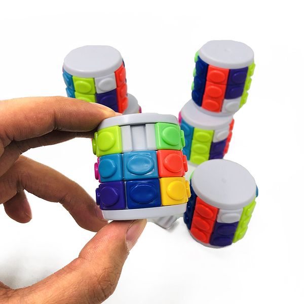 

Cube anti tre toy for children color magic tower cube educational toy dimen ional creative liding 3d puzzle toy fidget