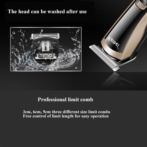 

2020 kemei professional men's mini powerful electric hair clipper hair trimmer styling tool carbon steel cutting head km-418