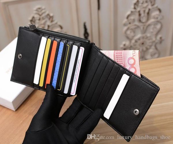 

fashion single zipper wallet designer leather purse short men luxury wallet classic style women card package big collection, Red;black