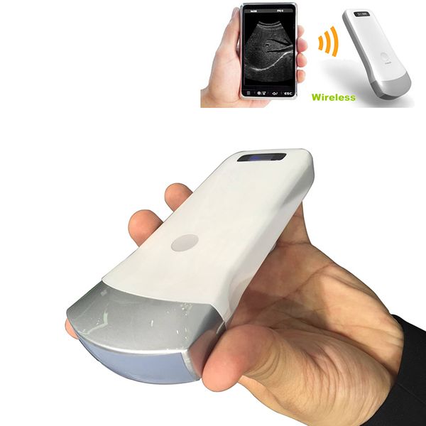 

wireless ultrasound convex array probe uprobe with reverse harmonic function with fda, ce and iso