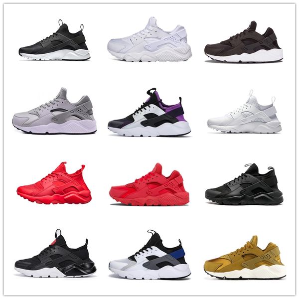 

2020 huarache run ultra men women running shoes triple black white red cool grey pink mens trainer breathable outdoor sport sneakers